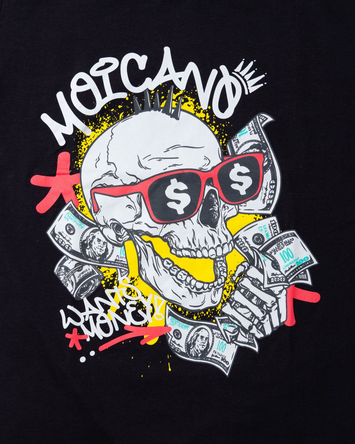 SKULL MONEY T-SHIRT